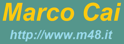 Home Page di Marco Cai