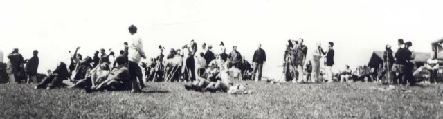 foto della collina di Gmundnerberg il giorno dell'eclisse